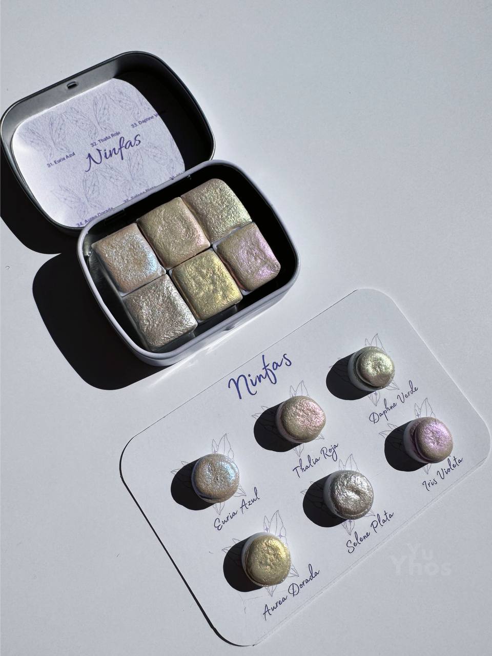 Set NINFA – Acuarelas Artesanales
