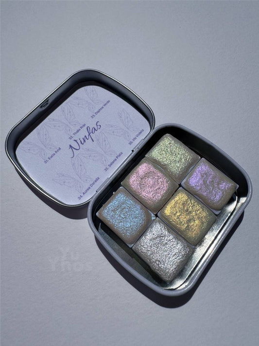 Set NINFA – Acuarelas Artesanales