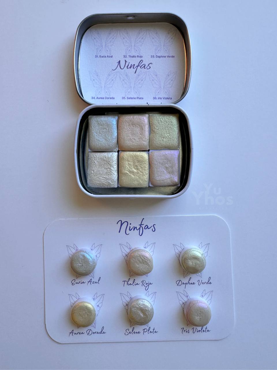 Set NINFA – Acuarelas Artesanales